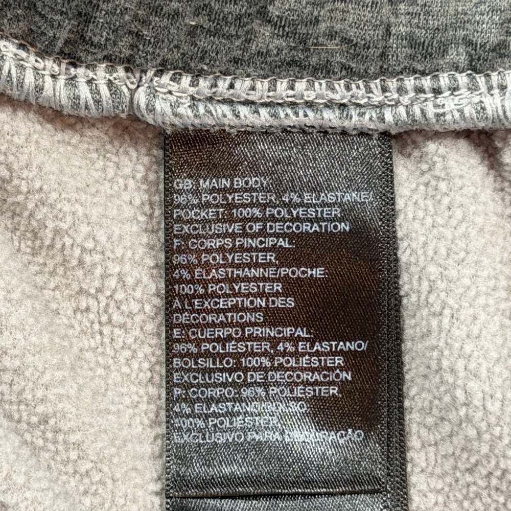The North Face Joggers Womens Small Grey Good NF0A5GCB Fleece Lined Sweatpants - Picture 5 of 13